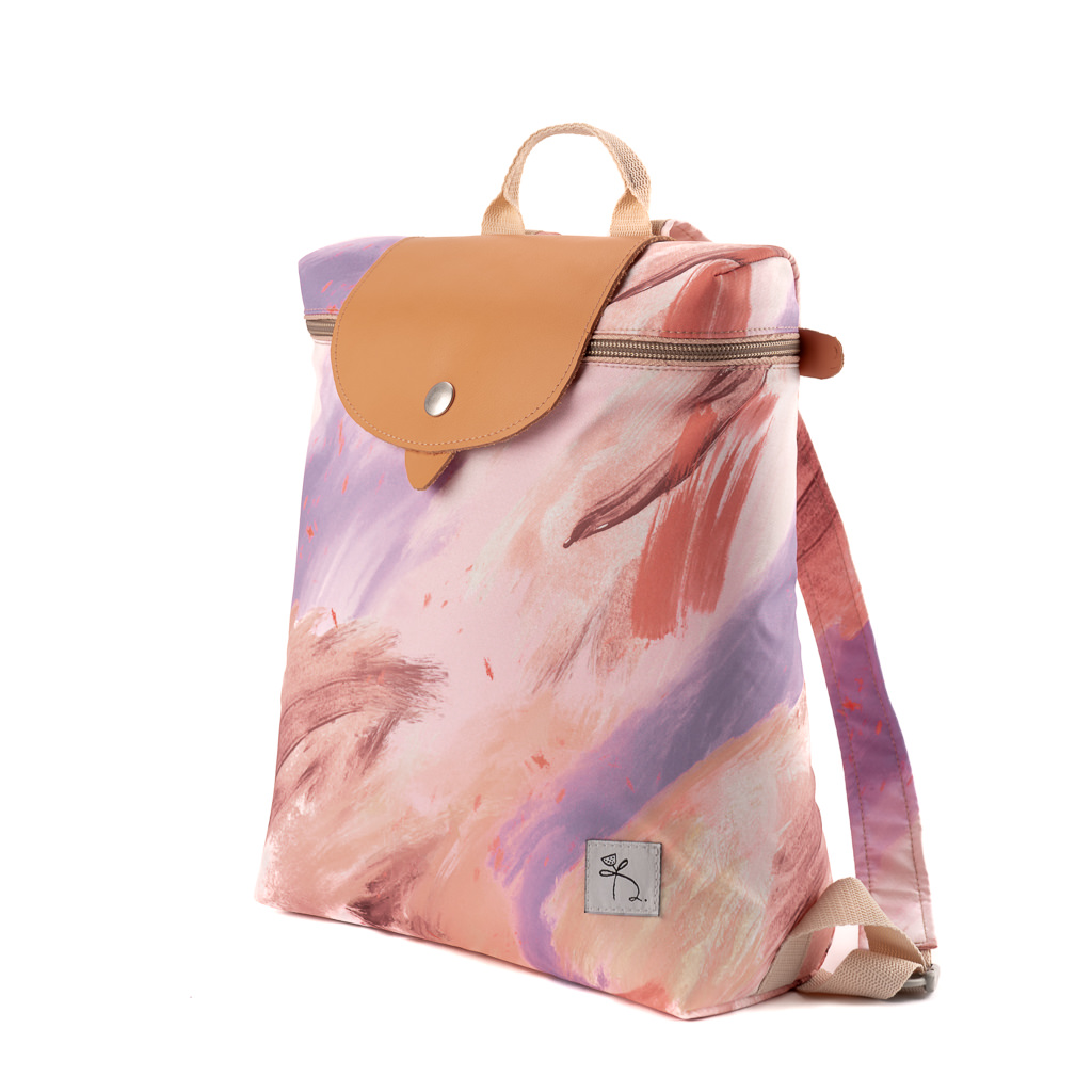 Rucsac urban folclor colorat