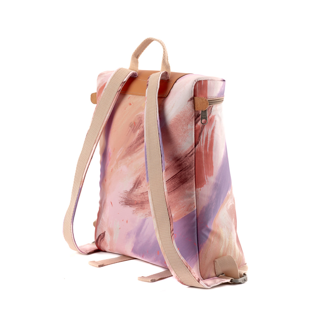 Rucsac urban folclor ocru
