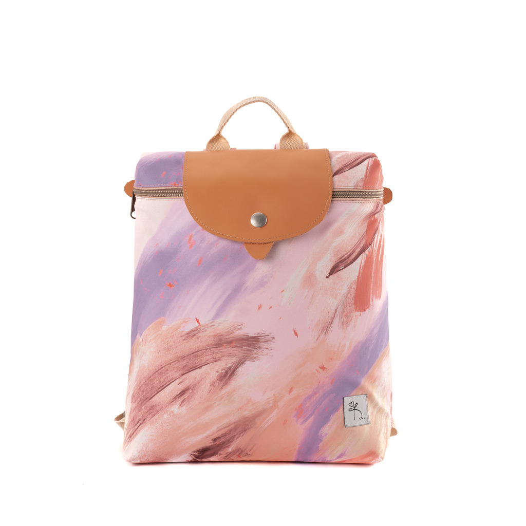 Rucsac urban simfonie pastelată