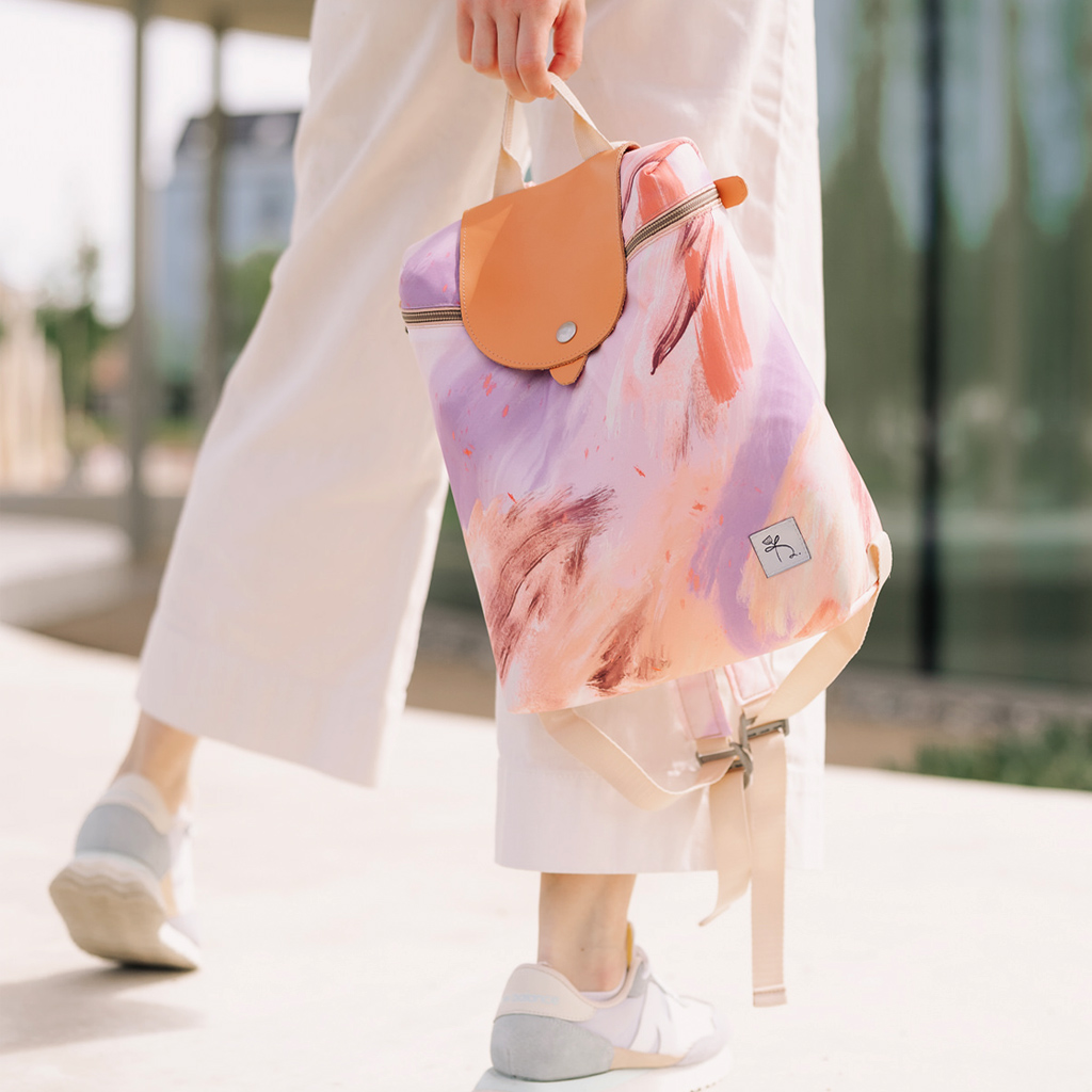 Rucsac urban simfonie pastelată