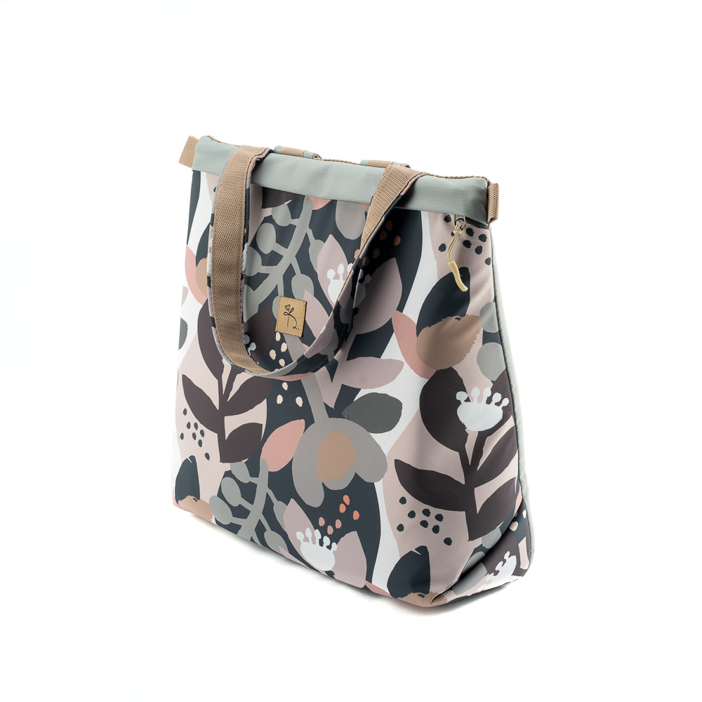 Rucsac MINIMAL flori cu pete pastelate