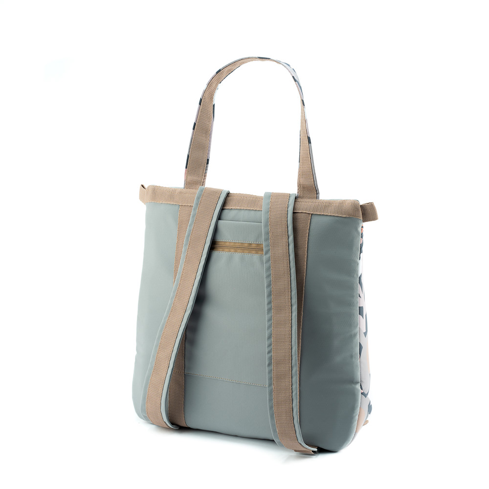 Rucsac MINIMAL flori cu pete pastelate