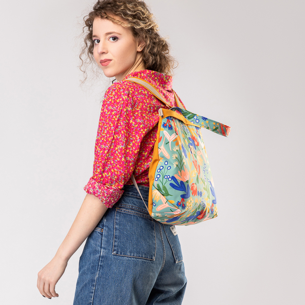 Rucsac MINIMAL câmpie colorata