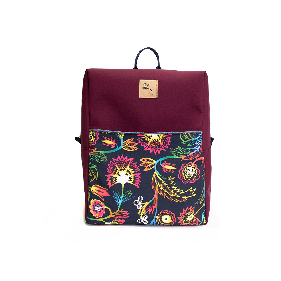 Rucsac mini folclor colorat