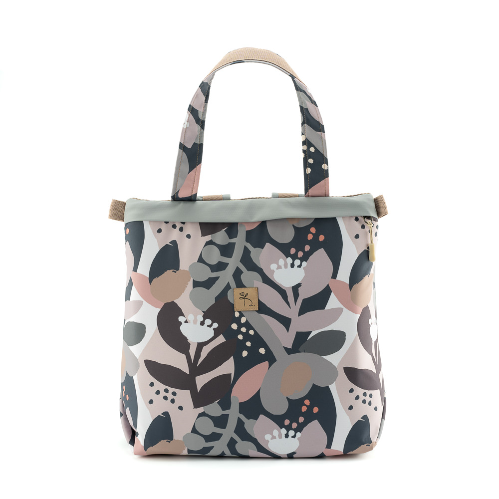 Rucsac MINIMAL flori cu pete pastelate